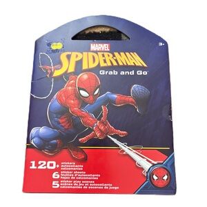 Marvel Spider-Man Grab and Go Set NEW Sticker Scene Travel
